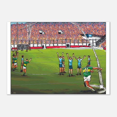 Some Kick by Seanie (2022 Comic Art Tribute) - Premium Matte Paper Poster